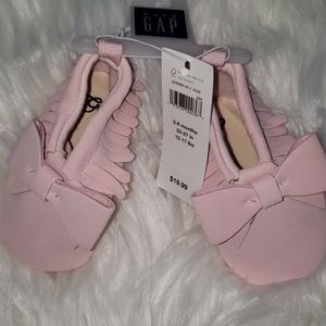 🆕️BabyGap girl mocassins shoes -3-6mths